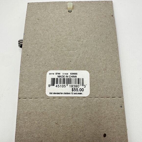 NWT Unwritten "Sisters" Stainless Steel Adjustable Bracelet with genuine stone! - Picture 7 of 7